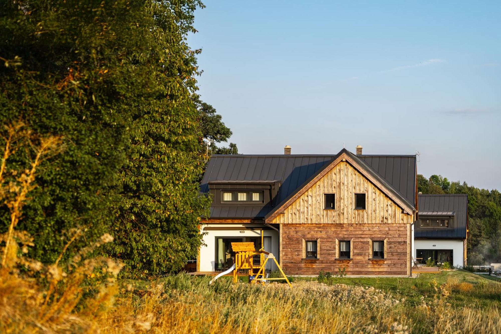 Villa Roubenka "Tam Kde Lisky Davaji Dobrou Noc" Černý Důl Exterior foto