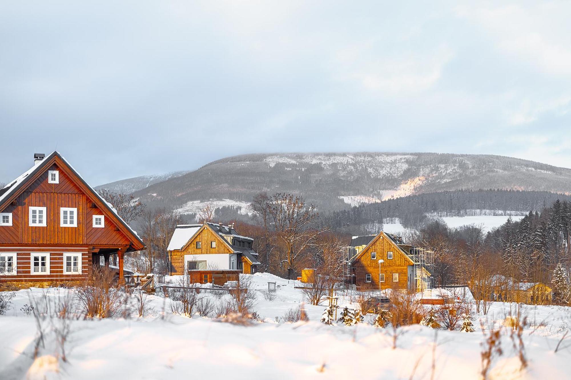 Villa Roubenka "Tam Kde Lisky Davaji Dobrou Noc" Černý Důl Exterior foto